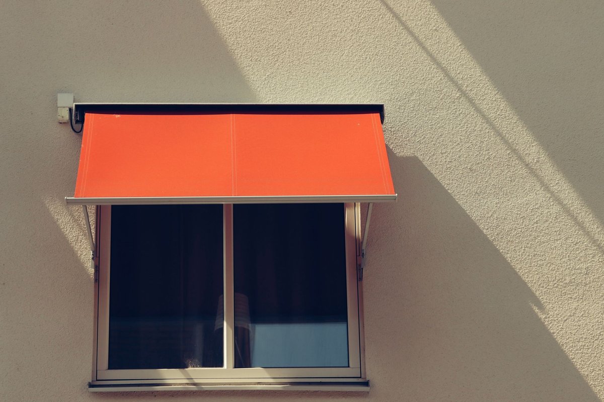 nettoyage d'un store banne