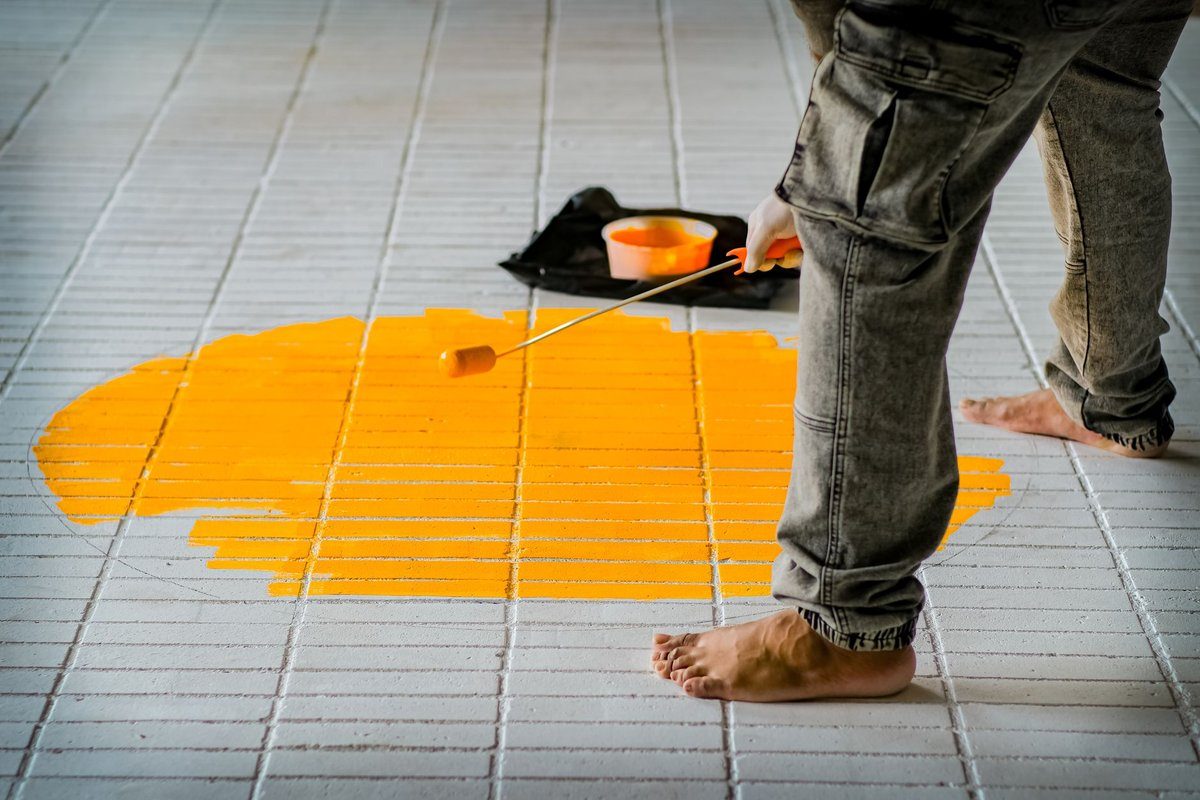 peinture pour carrelage